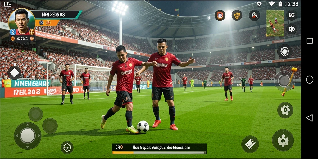 Gameplay NEX288 yang menakjubkan dalam aksi sepak bola.