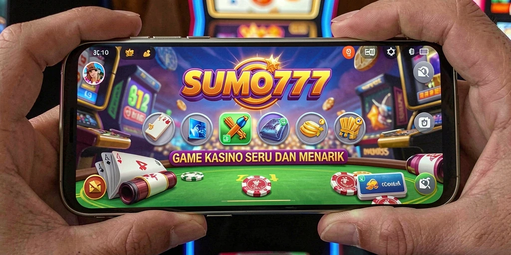 Screenshot gameplay SUMO777 yang menampilkan keseruan permainan Kasino.