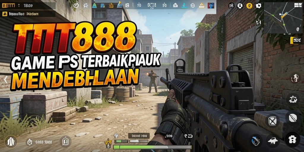Tampilan gameplay seru dalam TTT888 dengan aksi tembak-menembak intens.