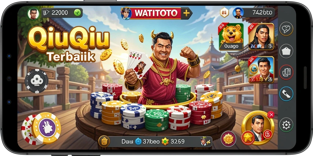 Gameplay seru WATITOTO, nikmati QiuQiu secara langsung.