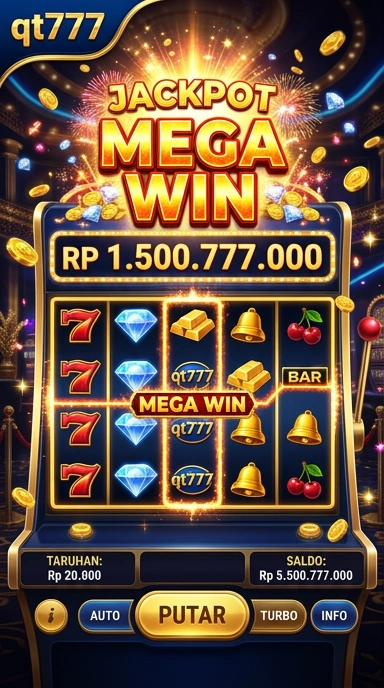 Screenshot utama aplikasi qt777 dengan antarmuka yang ramah pengguna.
